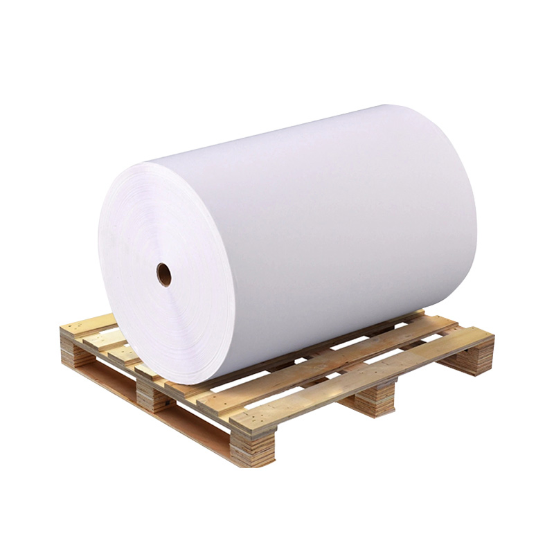 C2s Coated Art Paper Jumbo Roll Semi Gloss Paper Thermal Transfer Paper Label Material