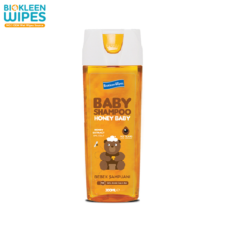 Biokleen Wholesale Private Label 300ml Natural Professional Baby Wash Shampoo Baby Shampoo Nene