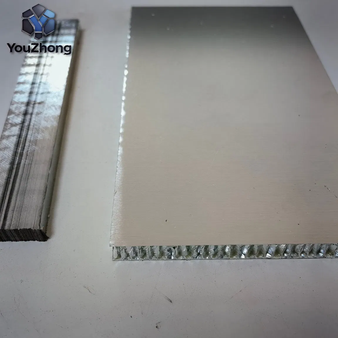 White Color Expanded Powder Coating Laminate Aluminum Honeycomb Core
