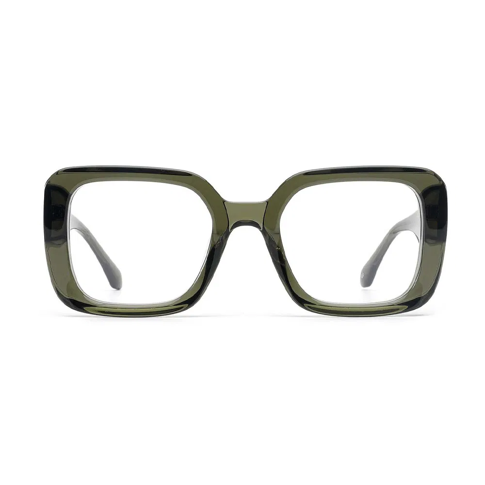 Gd High End Three-Dimensional Inclined Plane Acetate Frame Decoration for Woman Eyewear Frame in Stock Hinge Frames Big Frames