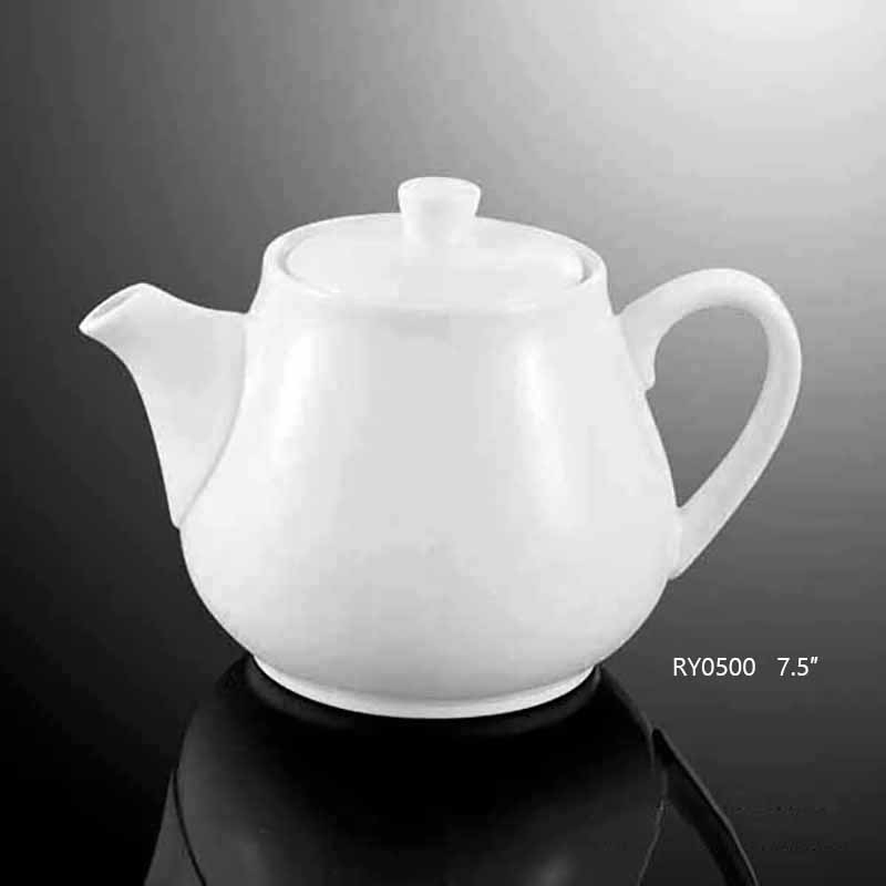 1150 Cc Ceramic Tea Pot for Restaurant