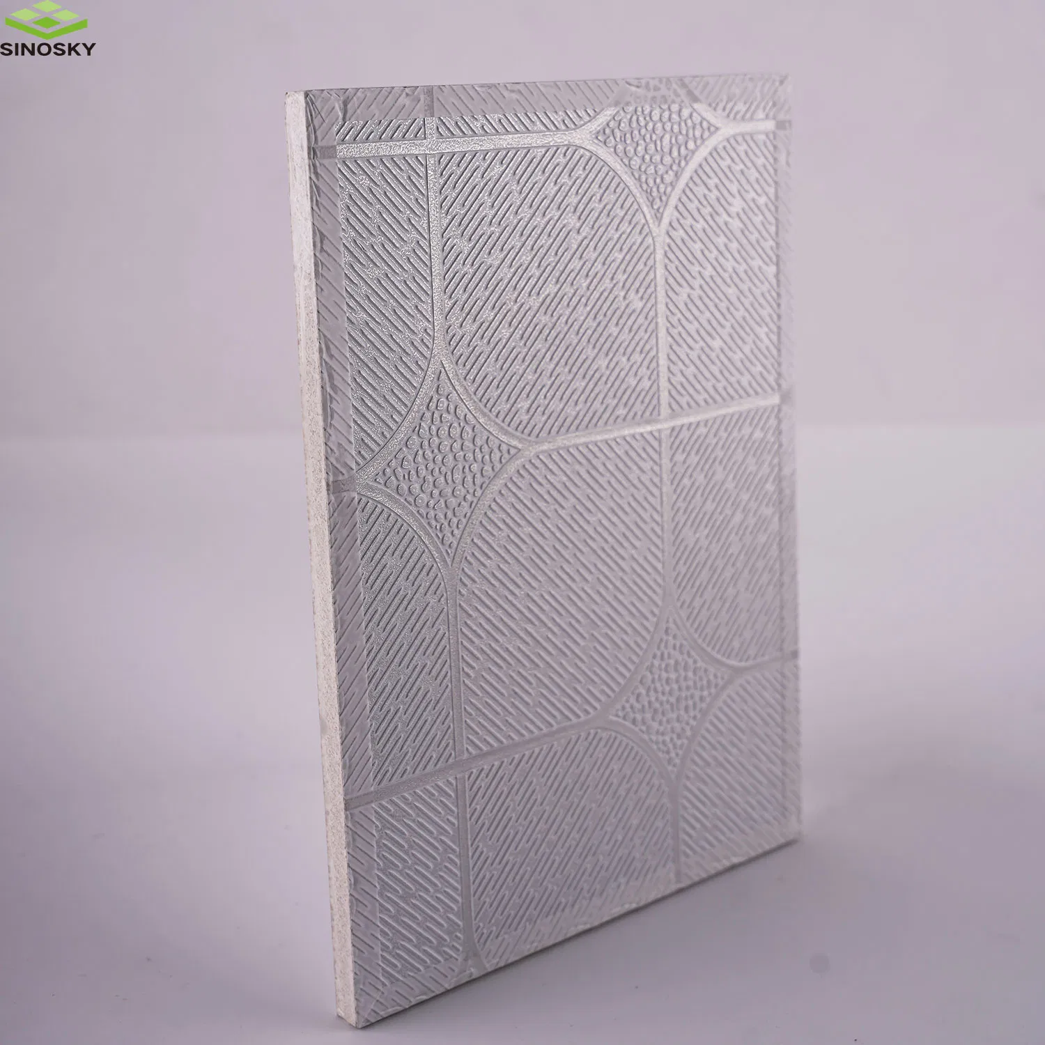 Heat-Insulating Aluminum Backed Vinyl Face Ceiling Tile for Warehouses