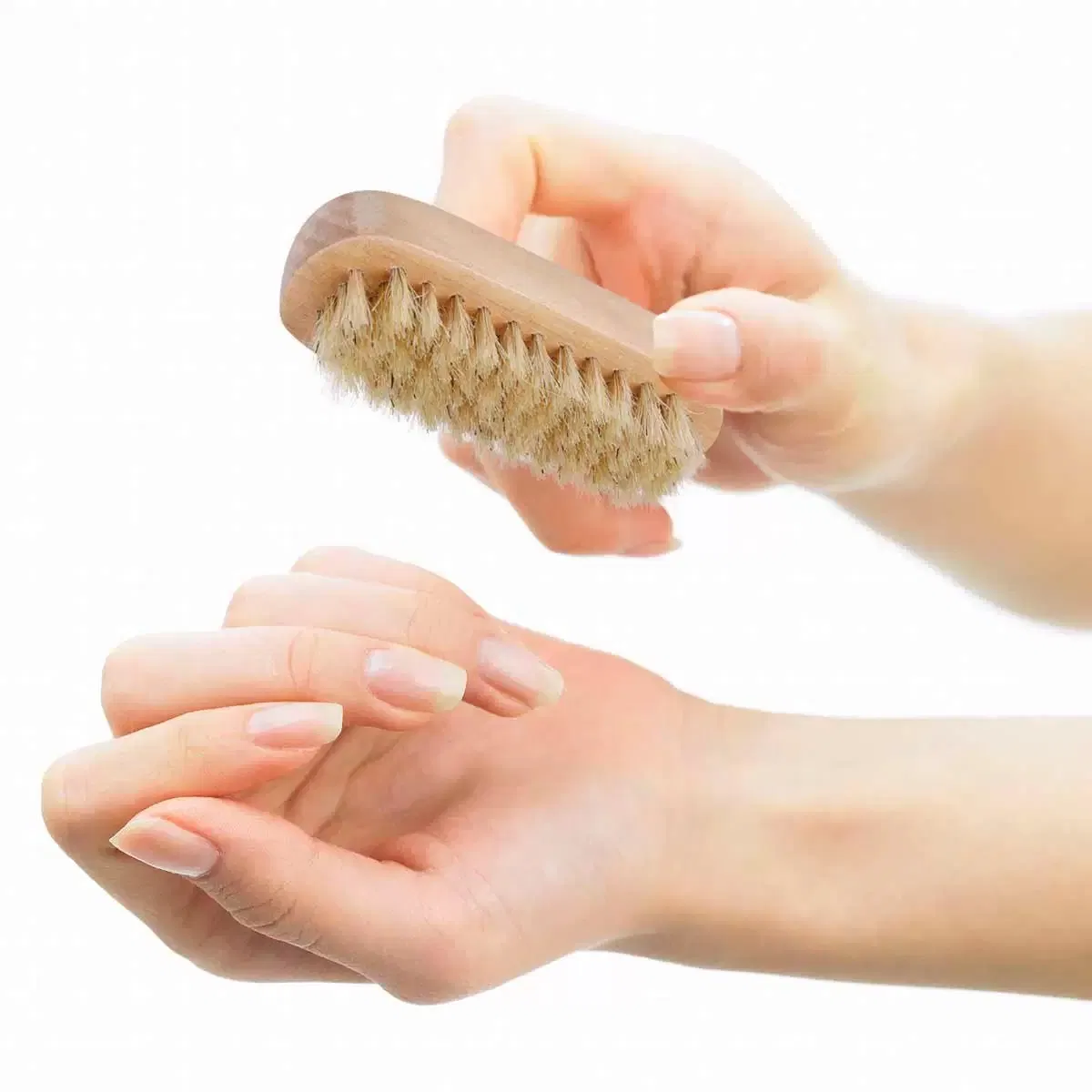 Wholesale High Quality Boar Bristle Nail Brush Dust Removal Cleaning Brush