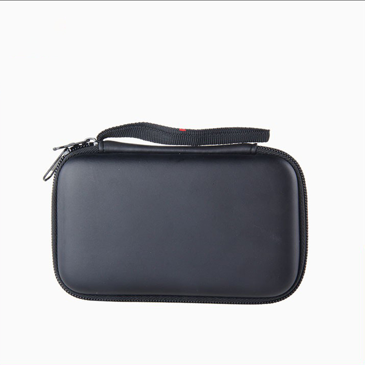 Чехол для наушников EVA черный водонепроницаемый с ремнем