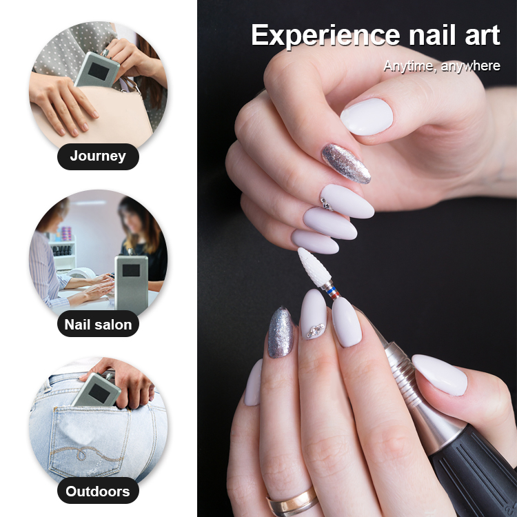 Manicure Supplies Electric Files Portable Polisher Professional Nail Art Drill for Salon