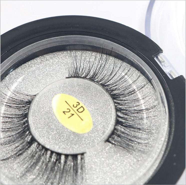 1 Box 3D Mink Eyelashes Extensions Long Natural Mink False Eyelashes Hand Made for Beauty