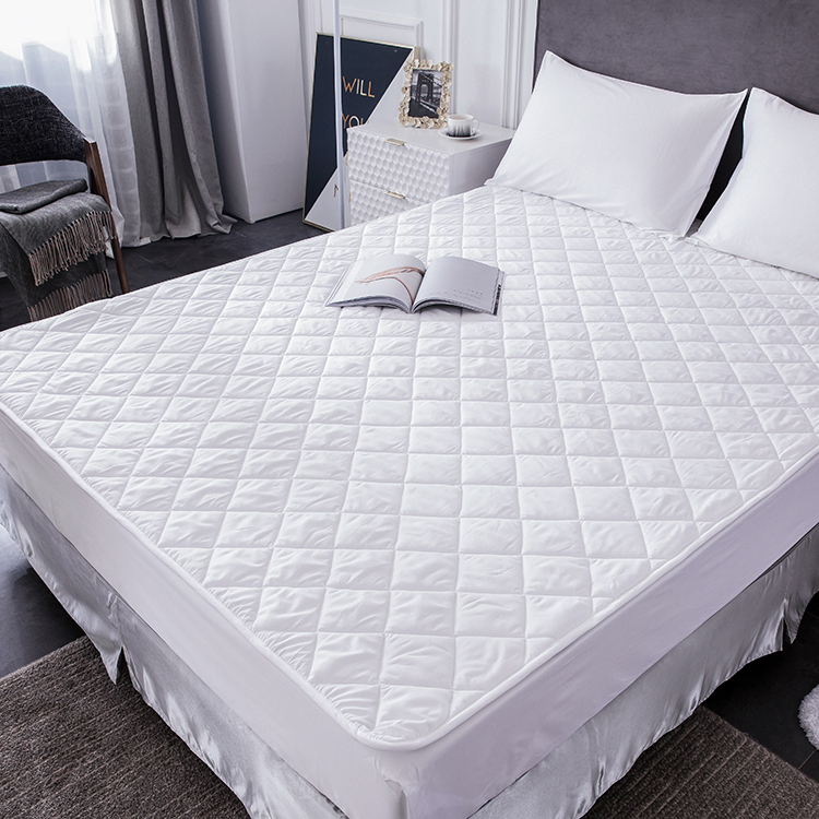Hotel Room Quilted Fitted Mattress Protector/Mattress Pad