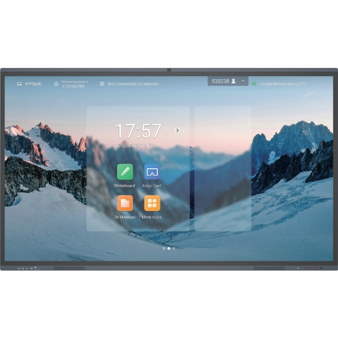 E2-a Model Touch Display 85-Inch Pcap Type Smart Interactive Board for Classroom & Office