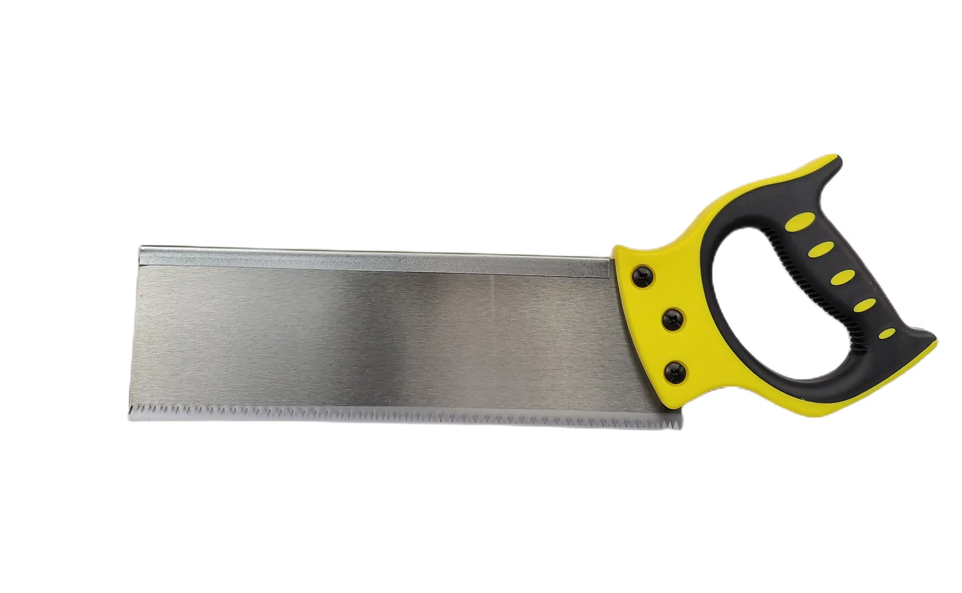 12-Inch High Impact Plastic Miter Box 3 Way Action Hacksaw Miter Box with Hand Saw