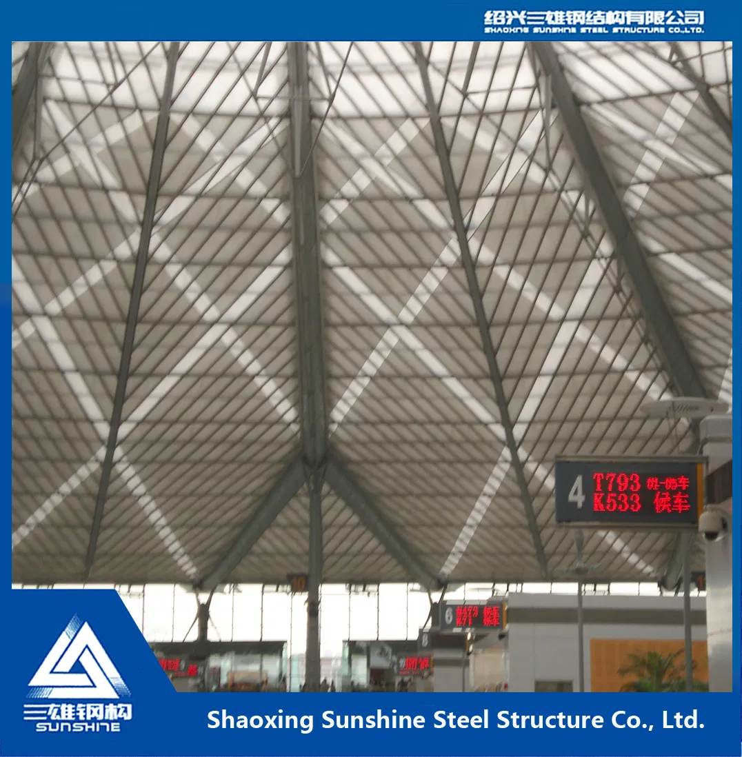 High-Quality Light Steel Roofs for Railway Station Construction
