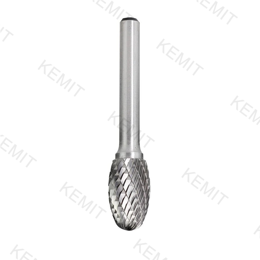Овальные твердосплавные фрезы KEMIT для металла и дерева