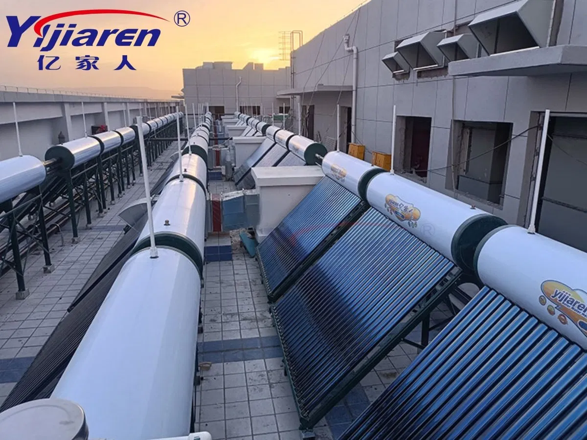 Промышленный вакуумный солнечный коллектор для нагрева воды