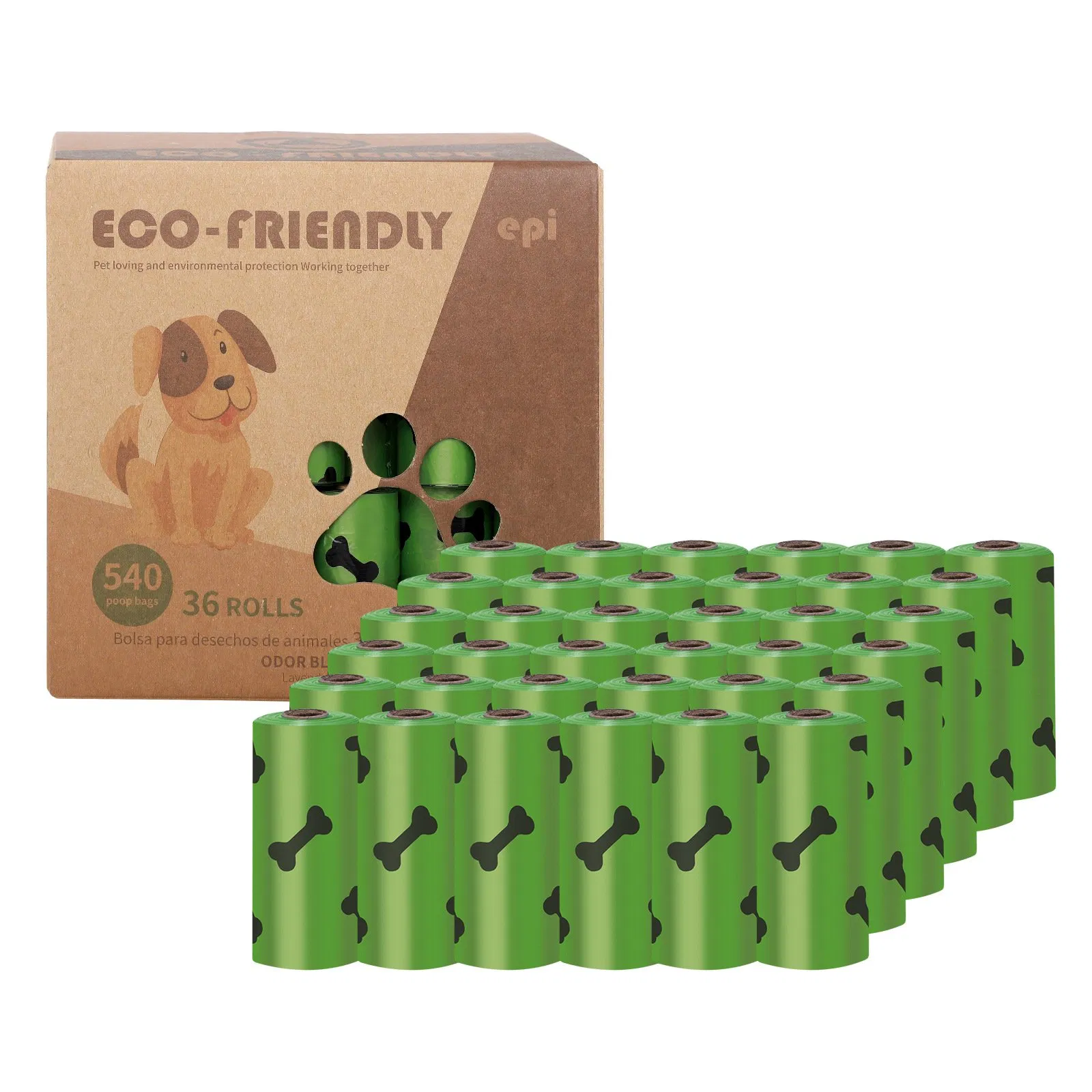 Disposable Dog Poop Bag Epi Biodegradable Pet Waste Bag Dog Poop Bag Poop Bag