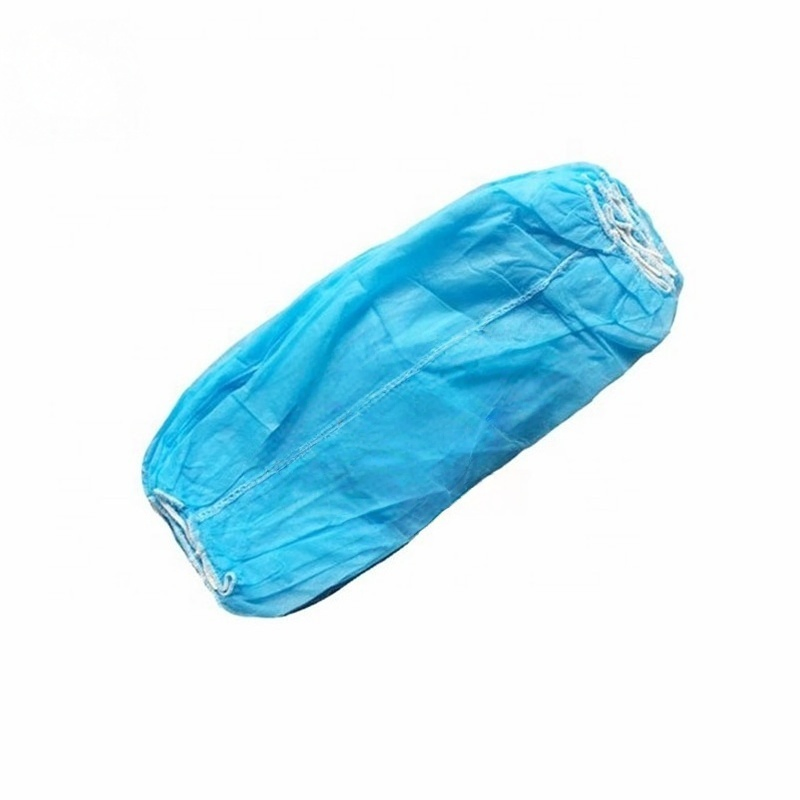 Disposable Navy Blue Arm Sleeves Covers with Elastic
