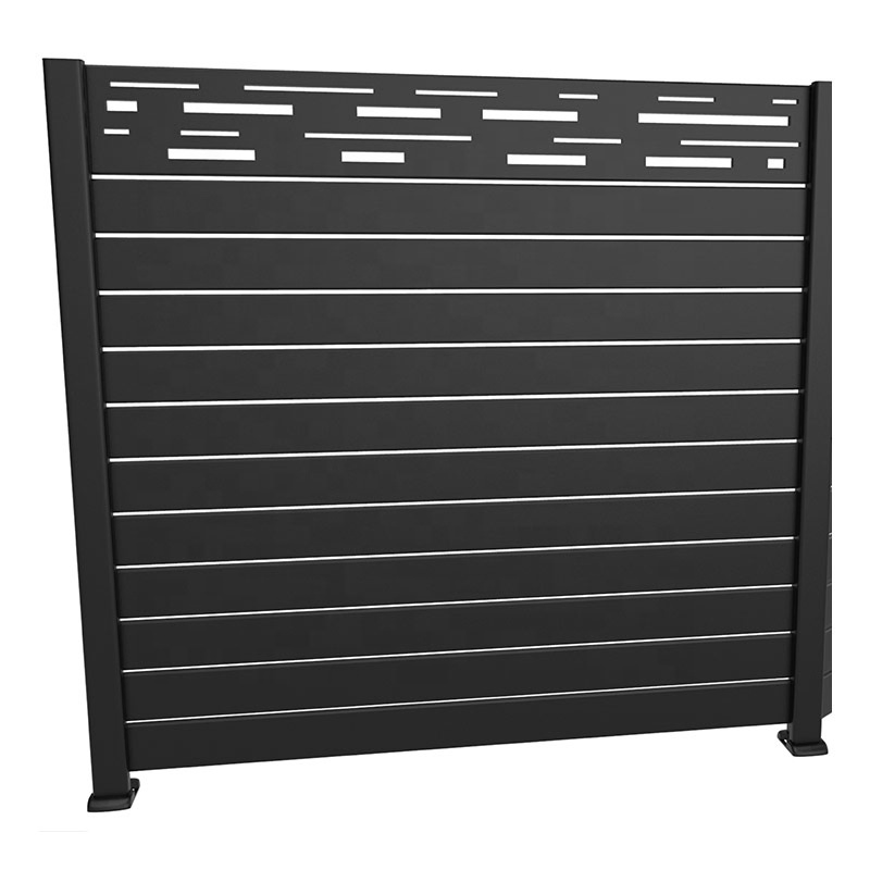 Popular Wood Plastic Composite Home Garden Fence WPC Exterior Wall WPC Fence