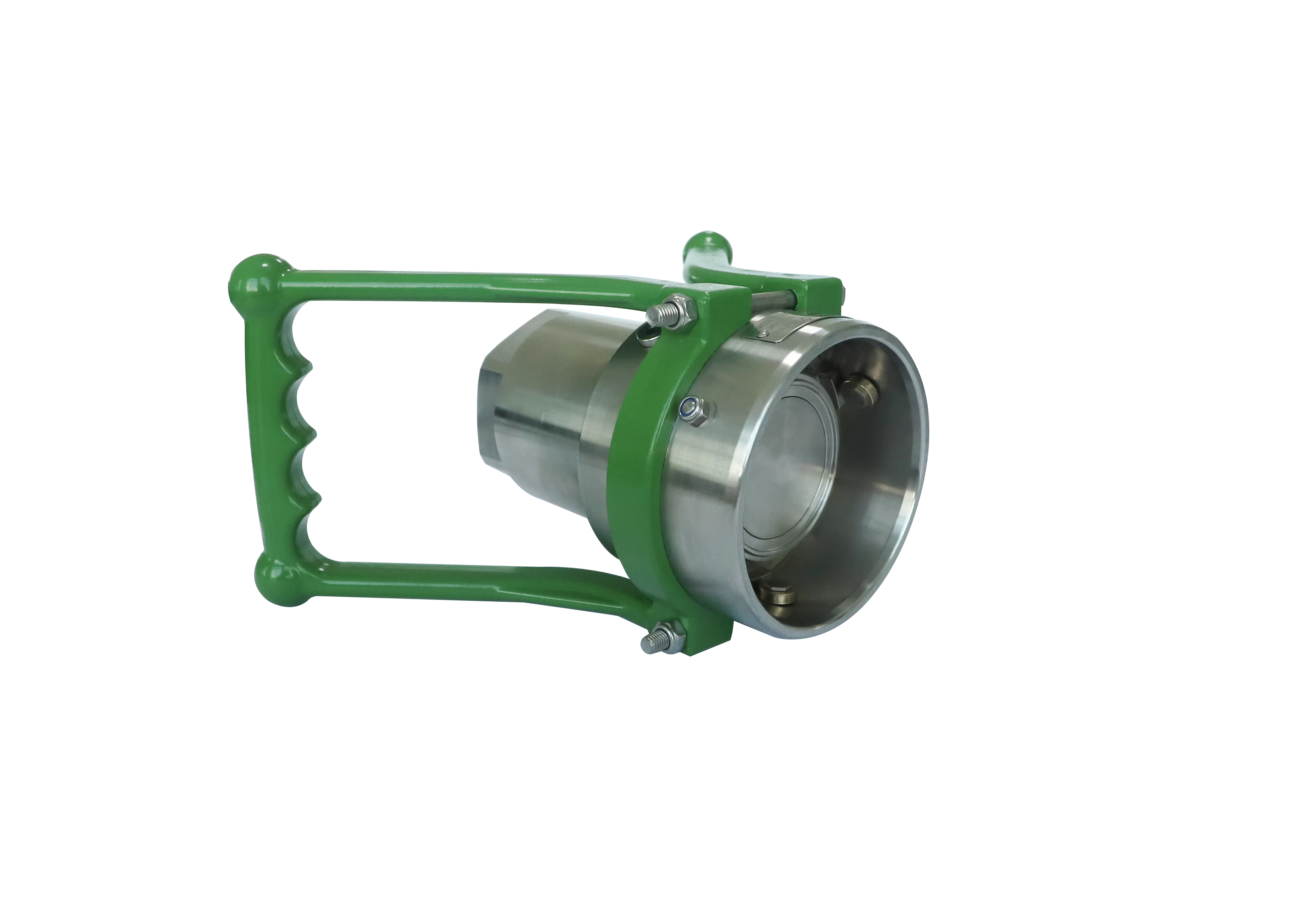 Heavy Duty Dry Coupling by Luxecasting with Male Hose Design