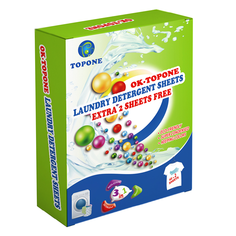 Eco-Friendly Laundry Detergent Sheets for Handwash and Machines