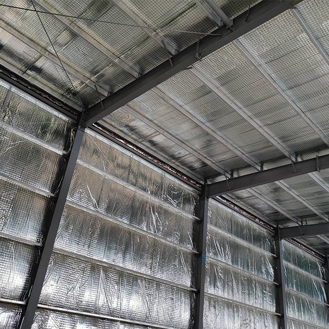 Aluminum Foil Face Laminated Kraft Paper for House Wrap Vapor Barrier