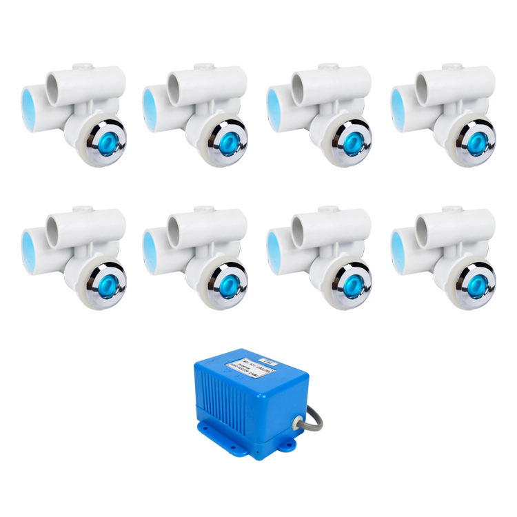 Аэромассажная форсунка с LED-подсветкой для ванны