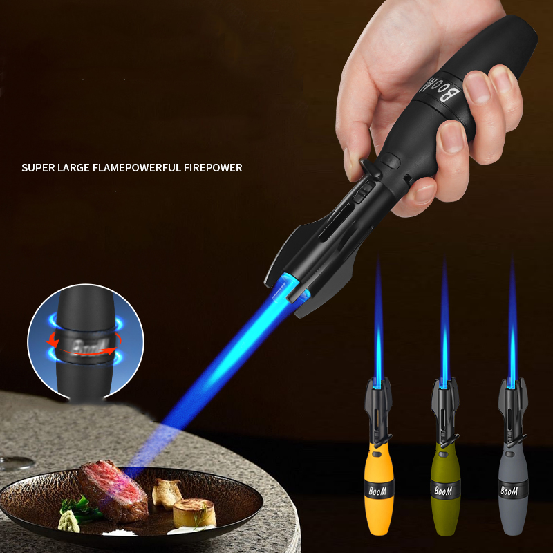 Creative Missile Style Large Flame Spray Gun 360 ° Barbecue Welding