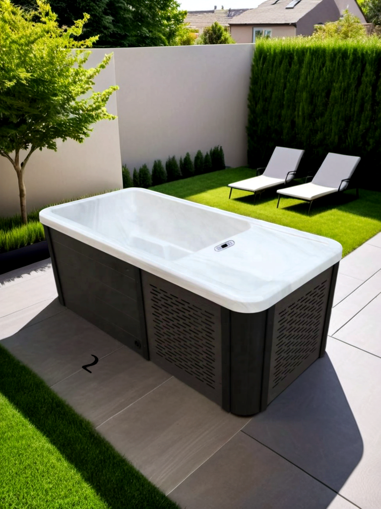 Ледяная ванна SPA Luxurious с сиденьем и охлаждением 7.5A