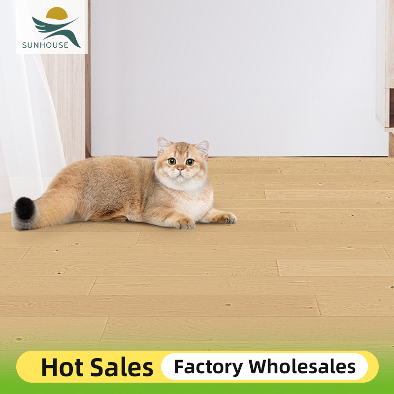 Трехслойный инженерный паркет из натурального дуба