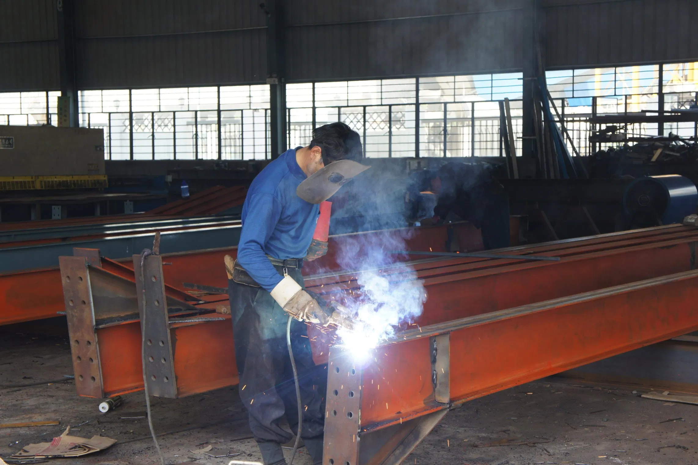 High-Quality Q345b Steel Frame Warehouse for Durable Storage