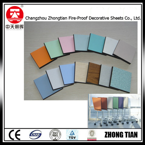Heat Resistant Fireproof Phenolic Board Melamine High Pressure Laminate