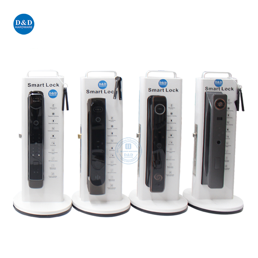 Smart Electric Lock Electronic Digital Facial Recognition Fingerprint Alarm Funcion Smart Doorlock