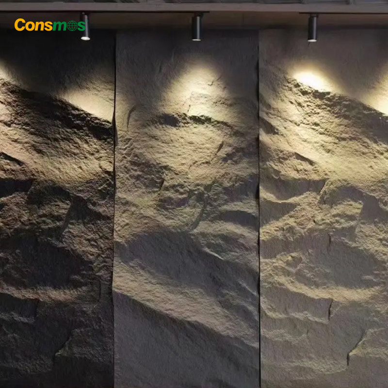 Modern Design PU Stone Wall Panel Customizable