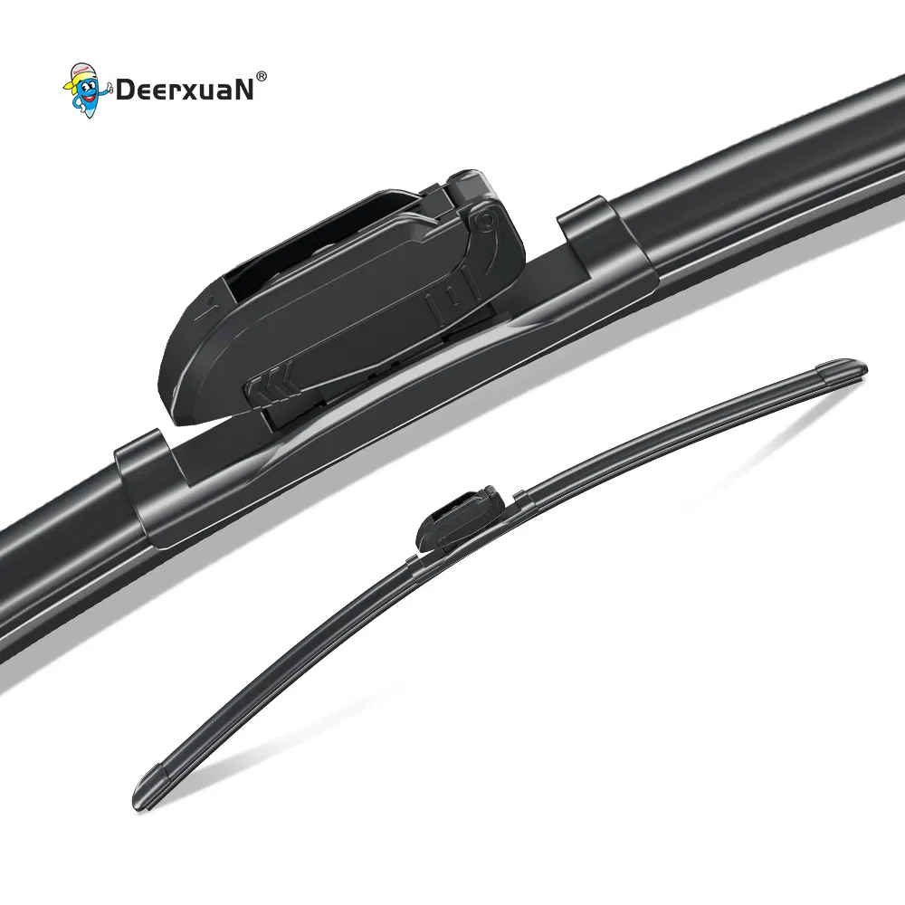 Deerxuan Universal Multi-Adapter Soft Flat Windshield Wiper Blade