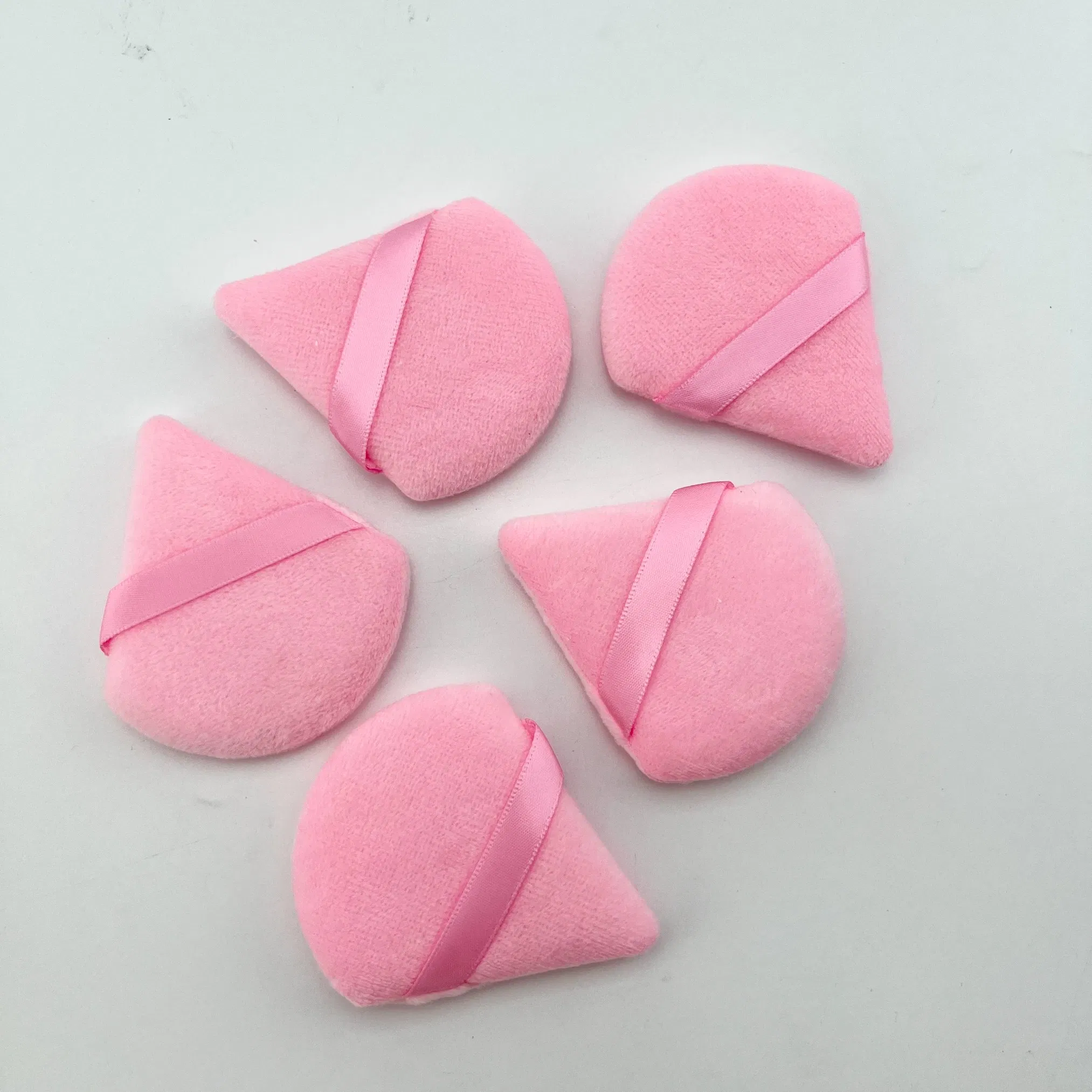 Super Soft Beauty Big Triangle Cosmetic Powder Puff Set Makeup Powder Puff