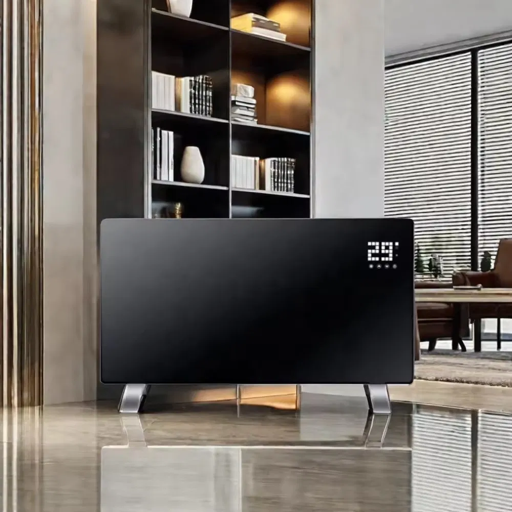 Touch Screen Wall Mounted Electric Fast Heating House Use Glass Convector Heater
