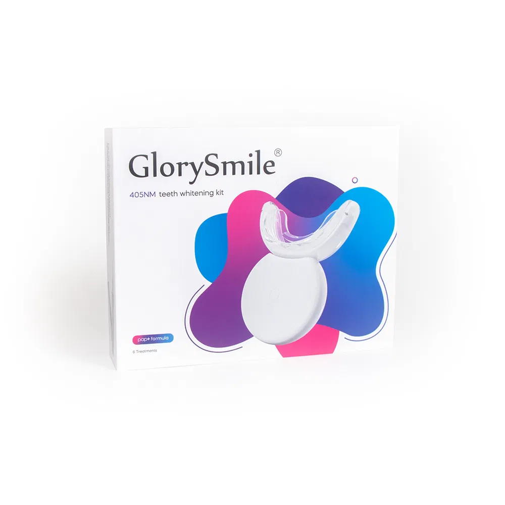 Glorysmile Pap+ Primer 405nm Violet Purple Teeth Whitening Device Kit