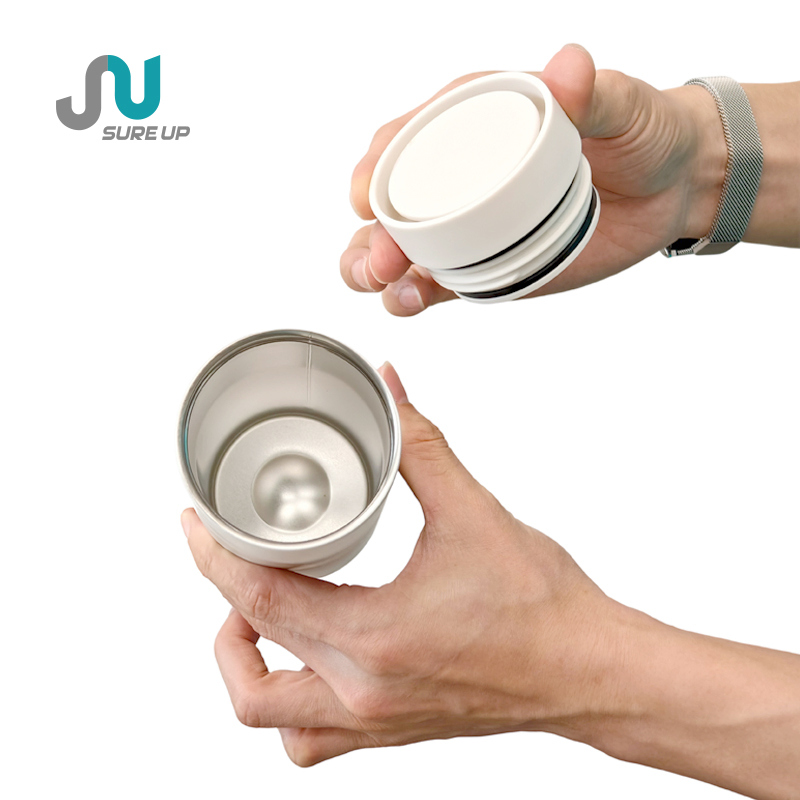 Термокружка 380 мл с радужными блёстками для рисования