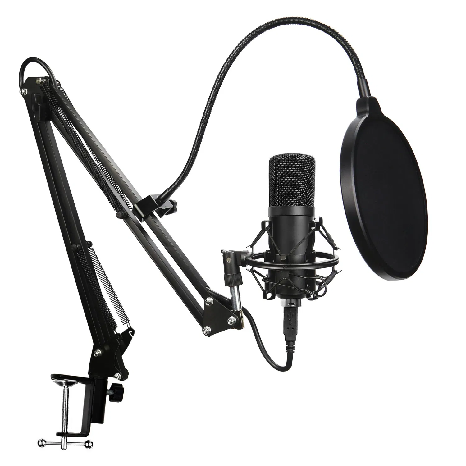 Professional USB Live Streaming Microphone for Crystal Clear Audio