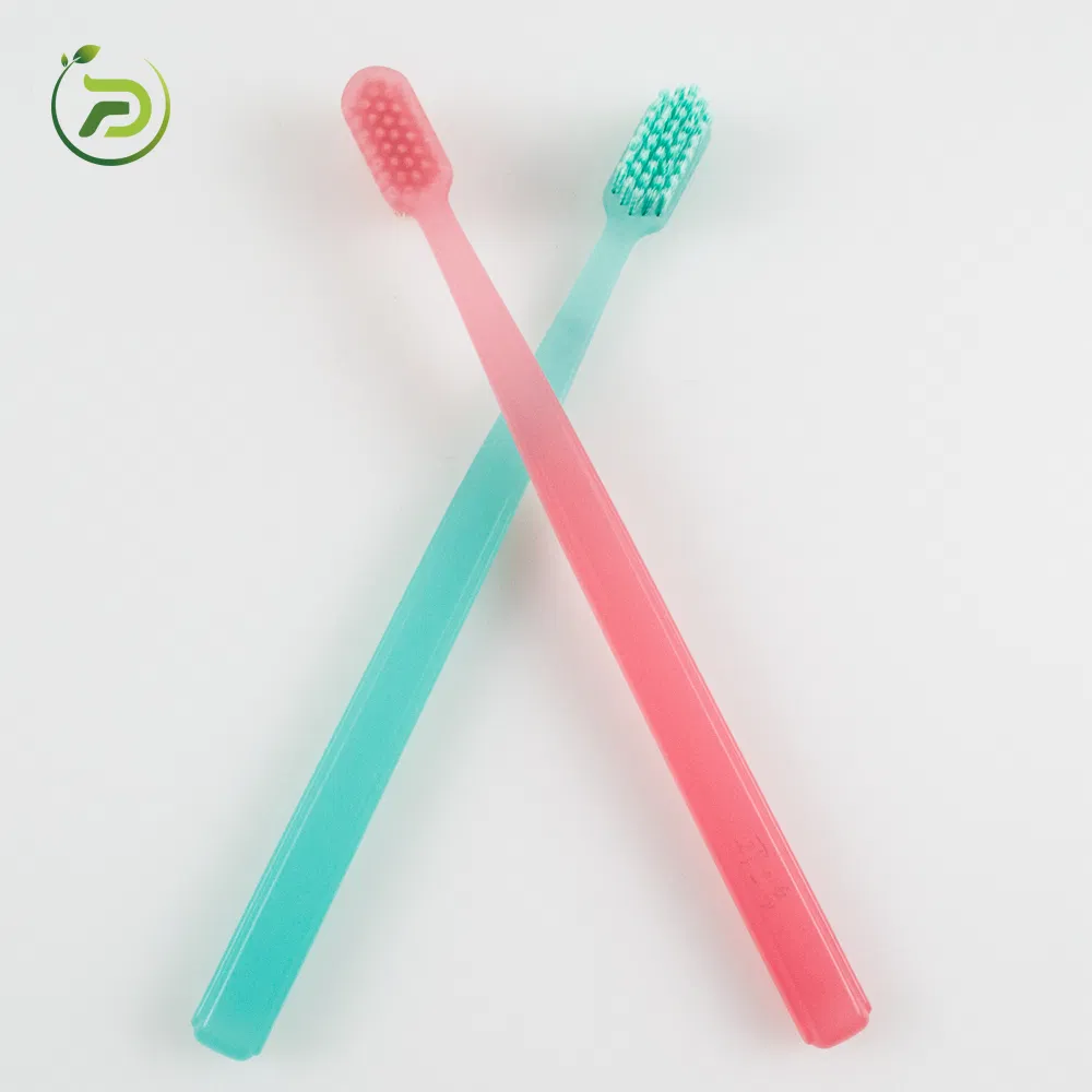 Thick Handle Toothbrush Soft Medium Filaments Good 2023