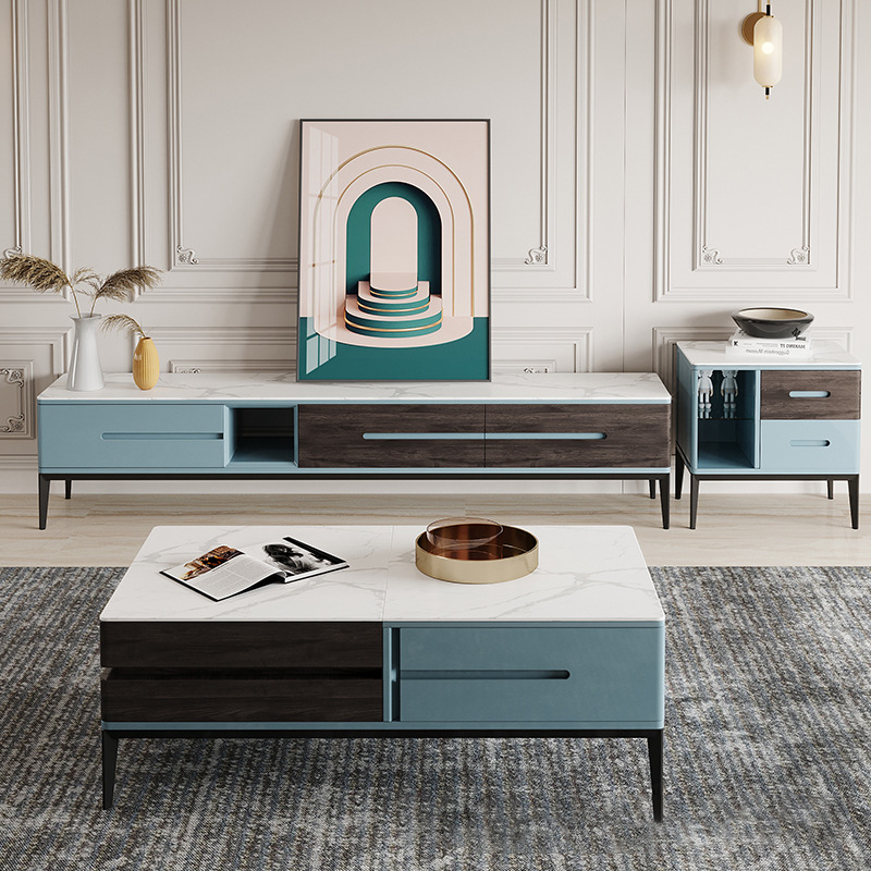 Комплект мебели для гостиной тумба под ТВ журнальный столик