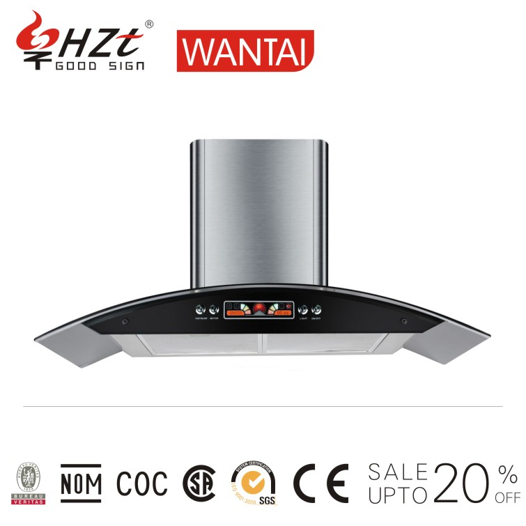 Powerful T-Shape Kitchen Chimney Hood with Copper Motor