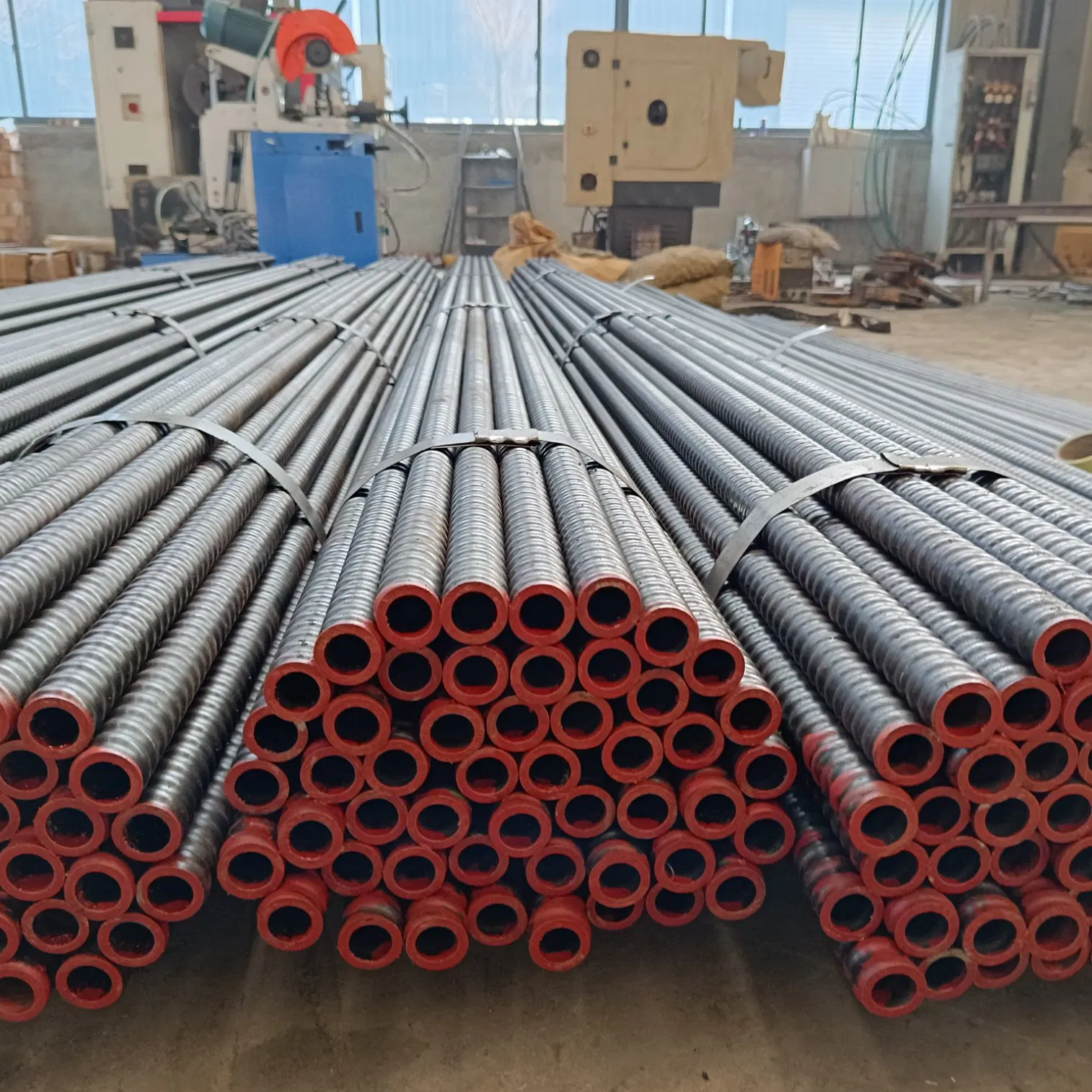 R32L/R32n/R32s/R38n/R38s/R38L Self Drilling Rock Anchor Bolt for Slope Stabilization