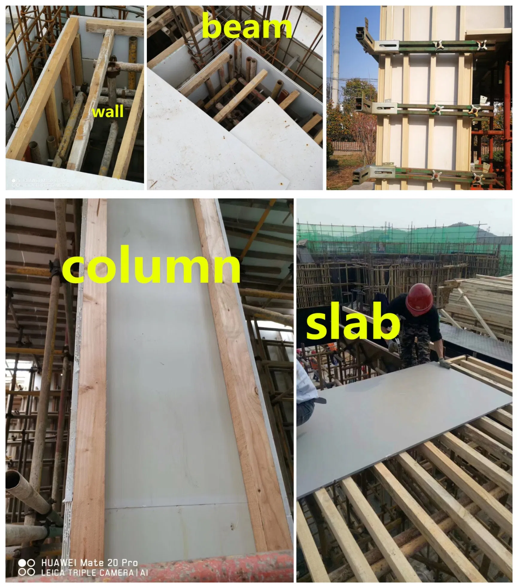Reclaimed Building Materials Plastic Formwork