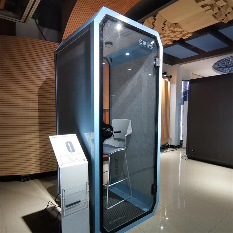 Hot Selling Cheap Prefabricated Soundproof Mobile Phone Pod Movable Silence Quiet Office Pod Noiseproof Acoustic Meeting Booth