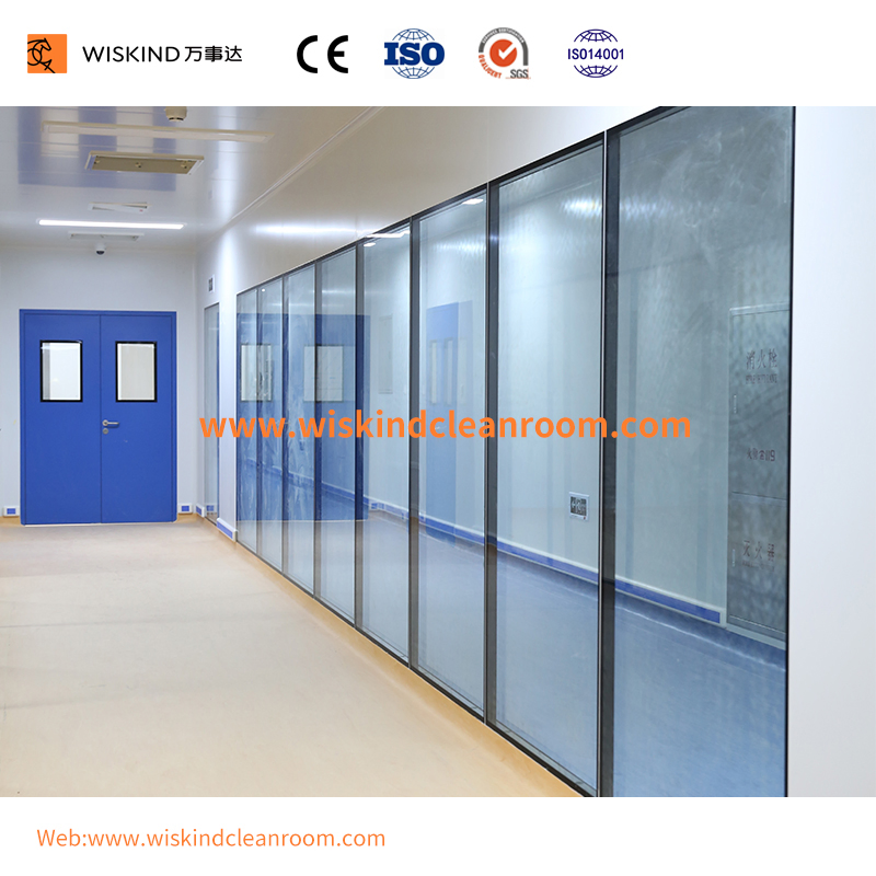 50mm/75mm Rockwool/PU/EPS/Aluminum Honeycomb/Paper Honeycomb Cleanroom Panel