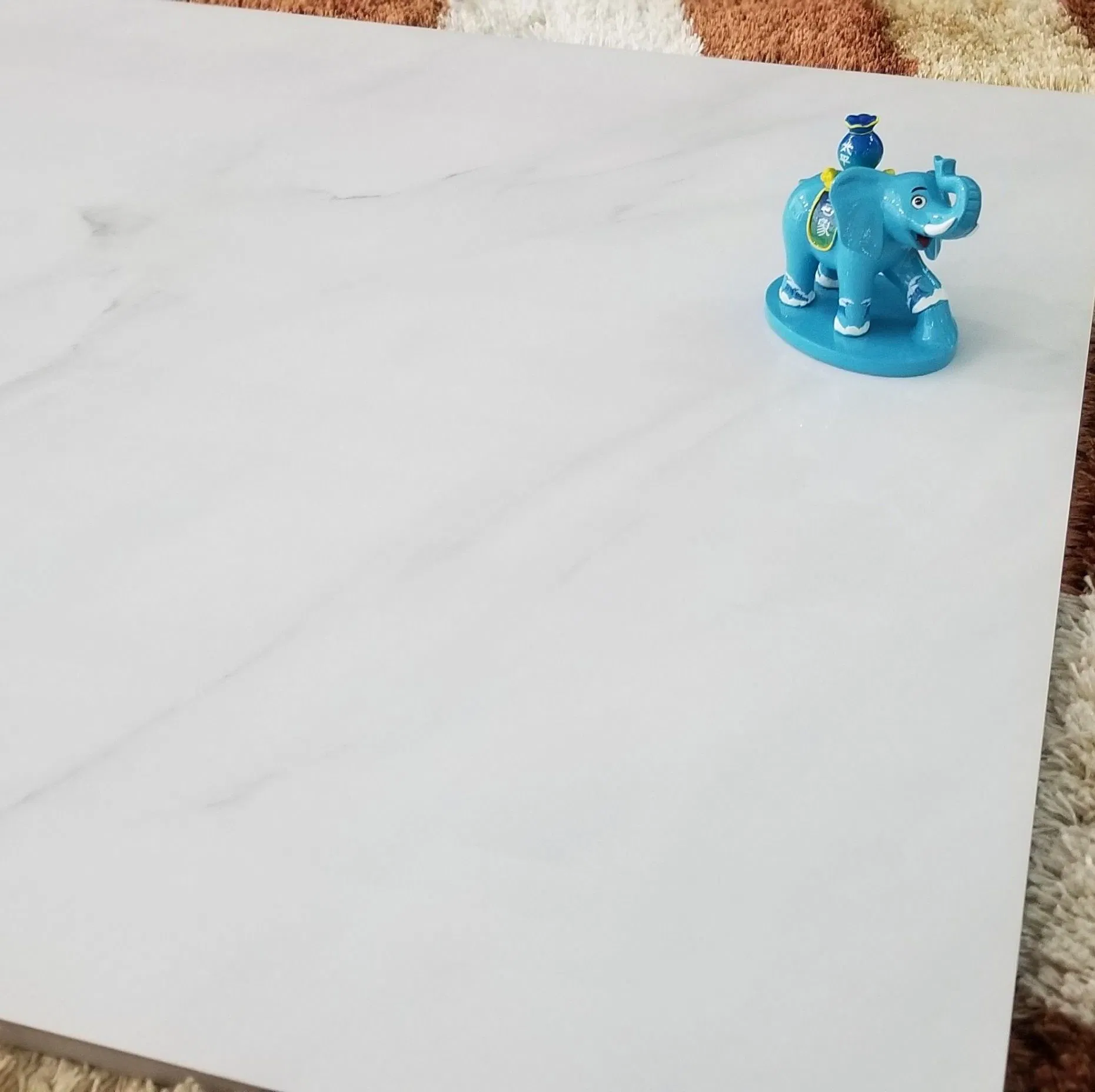 High-Quality Carrara Glazed Porcelain Tiles 24"X24" for Interiors