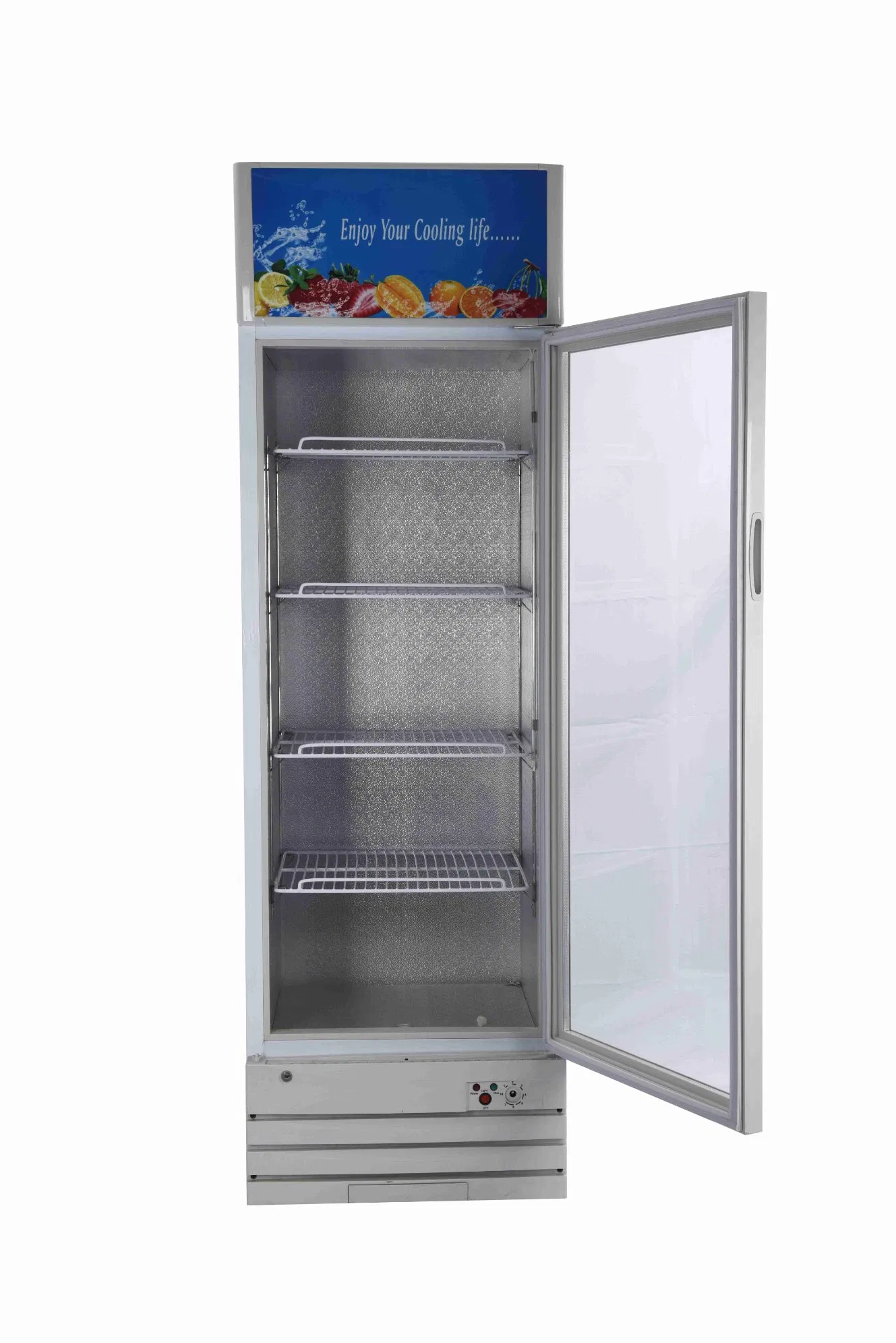 Show Room Glass Fridge 12/24V DC Compressor Solar Power