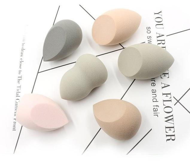 Egg Shaped Beauty Makeup Sponge Blender Set, Soft Multi-Purpose Cosmetic Applicator Puff for Effortless Blending Contouring