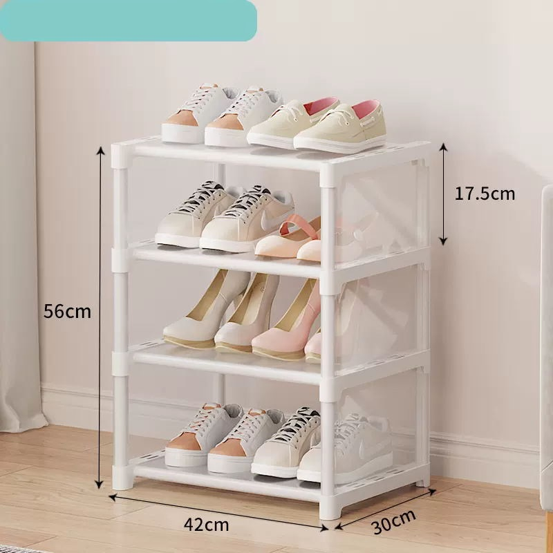 Storage Artifact Cabinet Combination Cabinet Storage Shoe Rack Simple Multi-Layer Combination Shoe Rack Dustproof Shoe Cabinet Transparent Shoe Rack