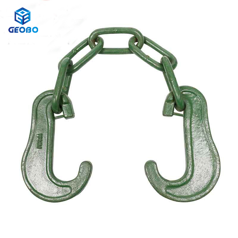 Цепь грузовая 1/2" с крюками 20 футов