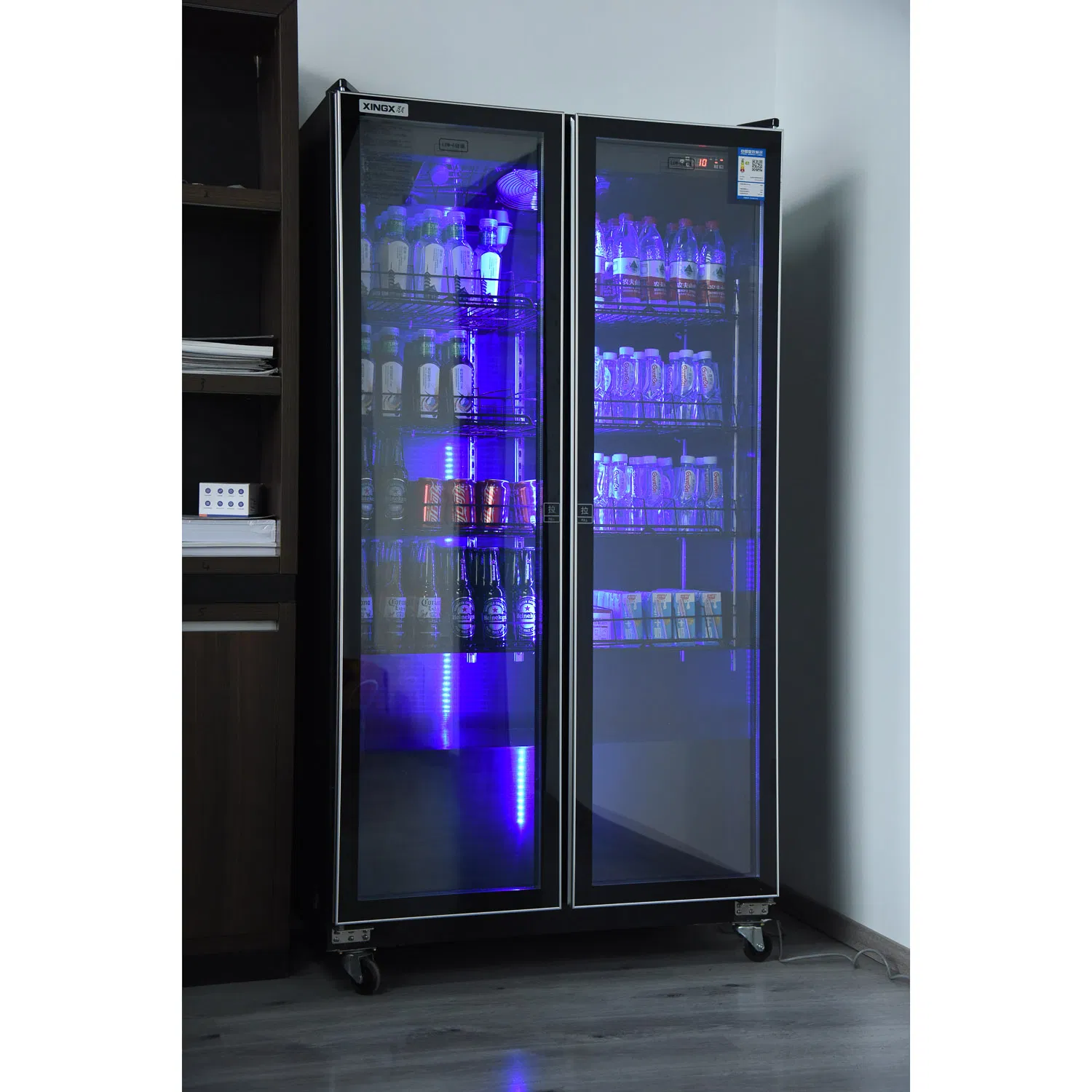 Display Shelf Bottle Cooler Wire Shelf Refrigerator Metal Fridge