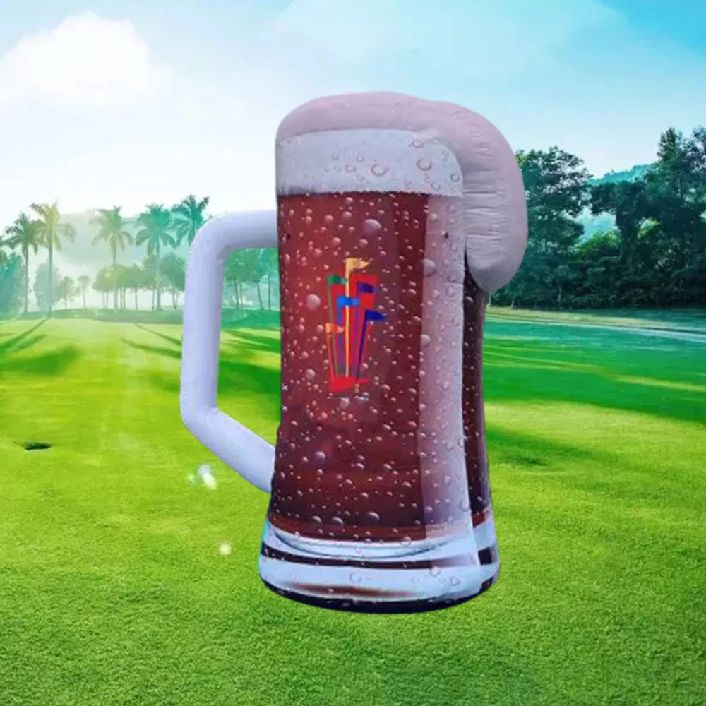 Shopping Mall Advertising Display Bottle Outdoor Simulation Inflatable Beverage Bottle Inflatables